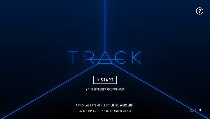 TRACK | A WebGL Experiment by Little Workshop